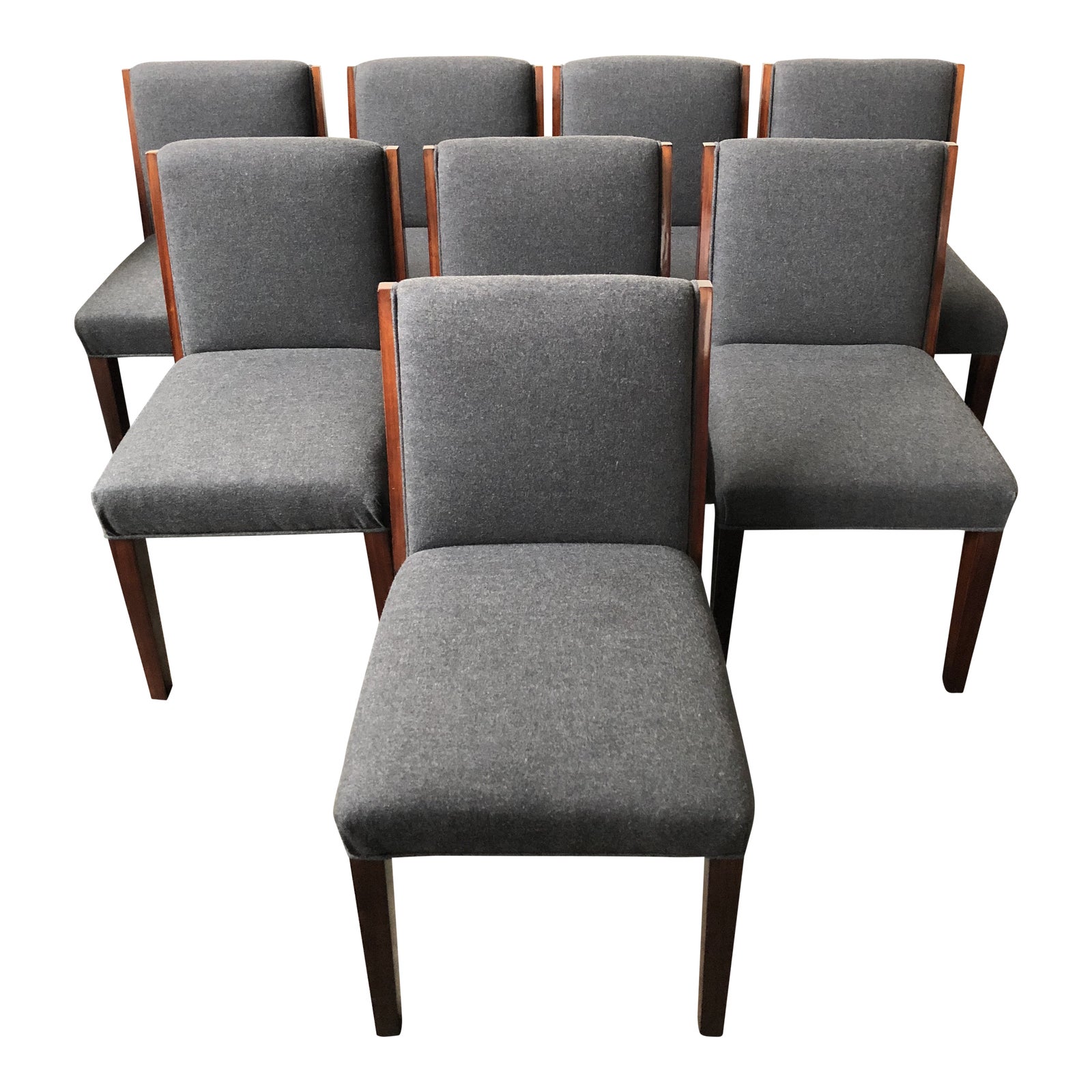 Ralph Lauren Home Modern Metropolis Dining Chairs Set of 8 Side