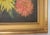 Arts & Crafts Early 20th C Oil Painting of Chrysanthemums For Sale - Image 3 of 12