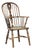 Antique English Windsor Highback Chair, 1800s For Sale