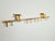 Brass and Glass R14G Wall-Mounted Coat Rack from Peter Ghyczy, 1980s For Sale - Image 15 of 18