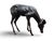 Bronze Grazing Fawn Deer Garden Sculpture For Sale - Image 3 of 15