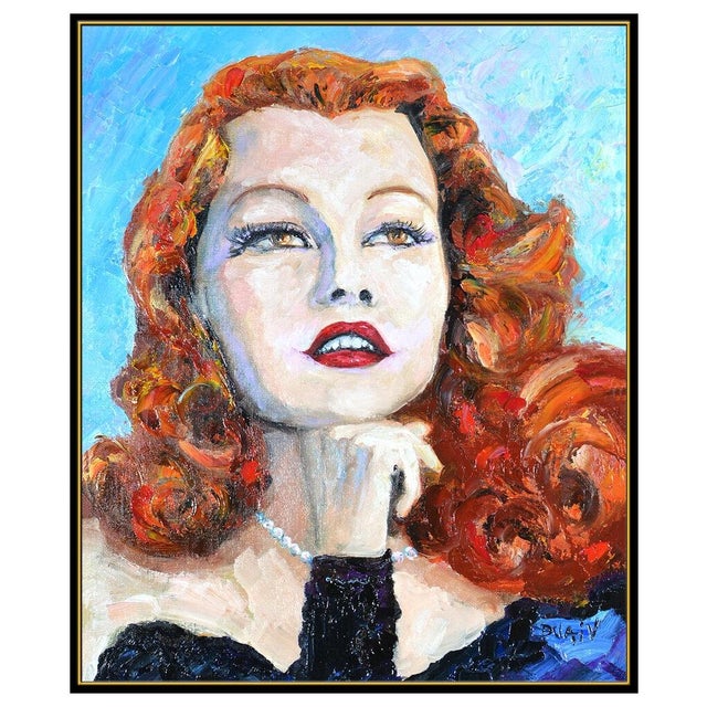 Message us to inquire about custom framing options! (Included for free with every purchase) The artwork here, "Gilda...