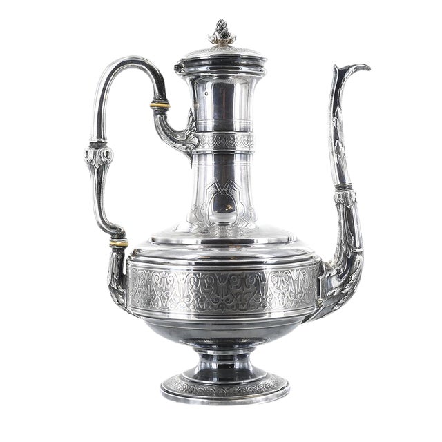 Silver Teapot For Sale