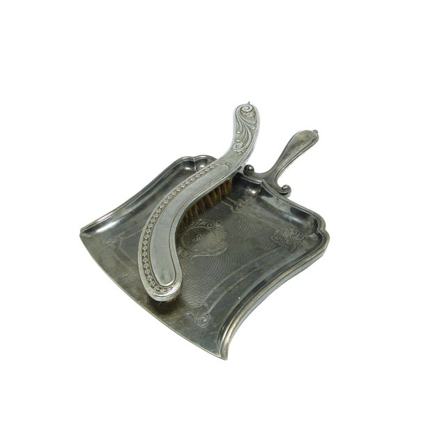 Eclectic Silver Plated Cake Shoulder, 1900s For Sale - Image 10 of 10