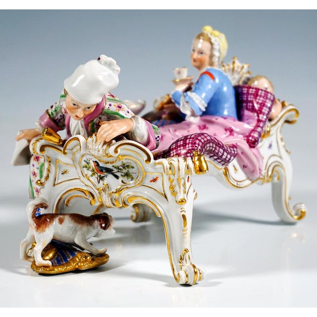 Figurine by J.J. Kaendler for Meissen, Germany, 1870 For Sale - Image 5 of 10