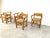 Vintage Scandinavian Pinewood Dining Chairs from GM Mobler, 1960s, Set of 5 For Sale - Image 9 of 13