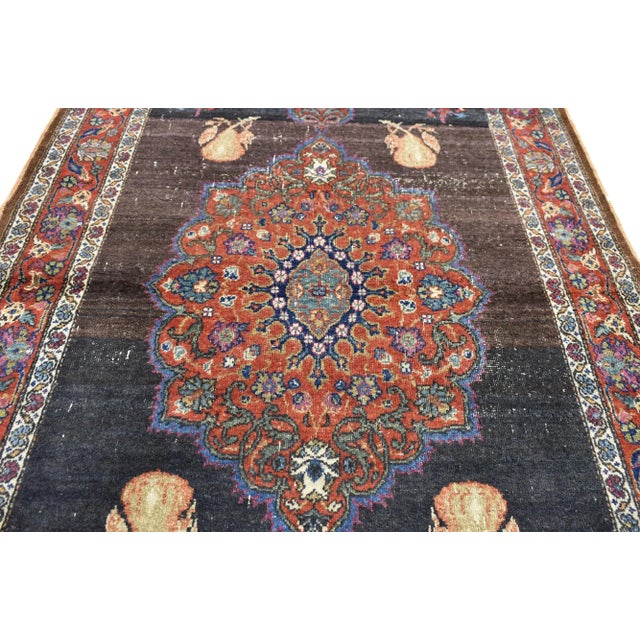 Vintage Turkish Oushak Rug, 04'00 X 06'06 For Sale - Image 4 of 7