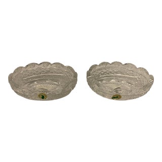 Waterford Crystal Miniature Oval Centerpiece Bowl - Pair For Sale