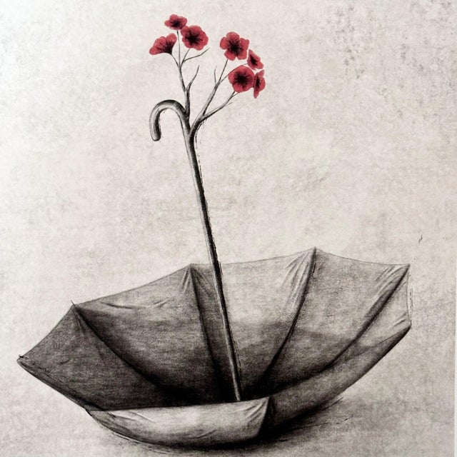 Andrew Scott, Bloom 2024 Giclée on 310 gsm Etching Rag Paper - Hand torn edges Edition of unknown size from a timed...