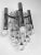 Italian Chrome and Glass Sconces by Sciolari, 1960s, Set of 2 For Sale - Image 10 of 18