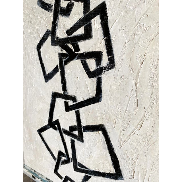 2020s Contemporary Plaster Brutalist Textured Wall Art by Tatiana Duperault For Sale - Image 5 of 5