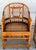 Brown Brighton Pavilion Style Scorched Bamboo Chairs-a Pair For Sale - Image 8 of 11