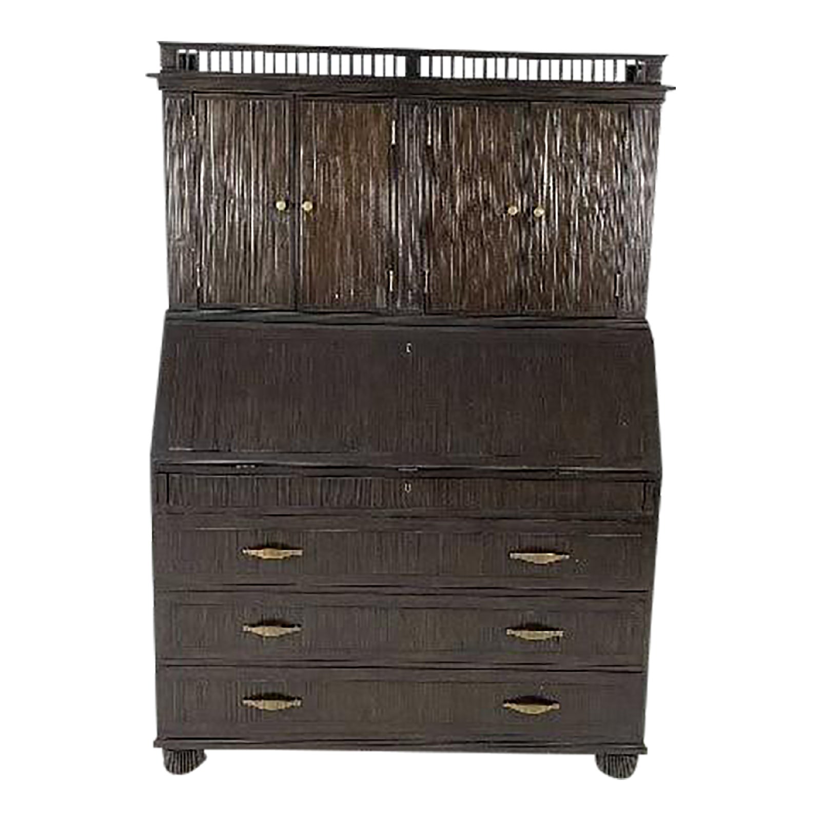 Traditional Style Secretary Desk | Chairish