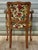 Louis XV Convertible Armchair with Brocade Fabric, 1950s For Sale - Image 13 of 18