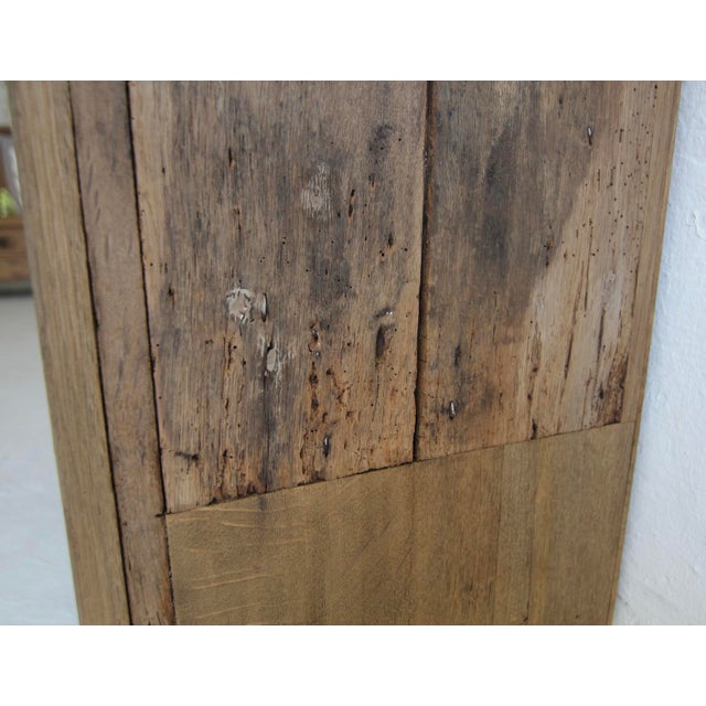 19th Century Primitive Oak Cupboard For Sale - Image 11 of 18