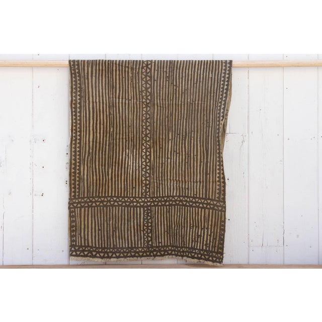 Hand-Dyed Mali Mudcloth For Sale - Image 4 of 5
