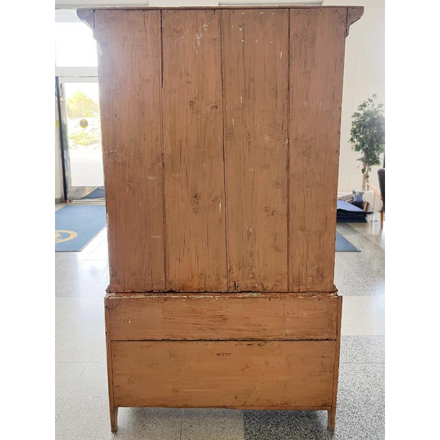 Swedish Folk Cabinet & Chest of Drawers For Sale - Image 18 of 18