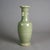 Chinese Antique Chinese Celadon Glazed Art Pottery Vase, C1930 For Sale - Image 3 of 11