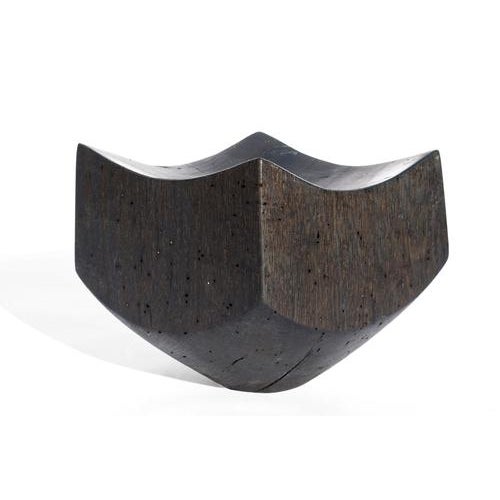 V21404 Vessel in Oxidized Oak Wood by Jörg Pietschmann For Sale - Image 4 of 16