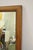 Mid 20th Century Vintage Mid Century Modern Sculpted Walnut Rectangular Modernist Wall Mirror For Sale - Image 5 of 10