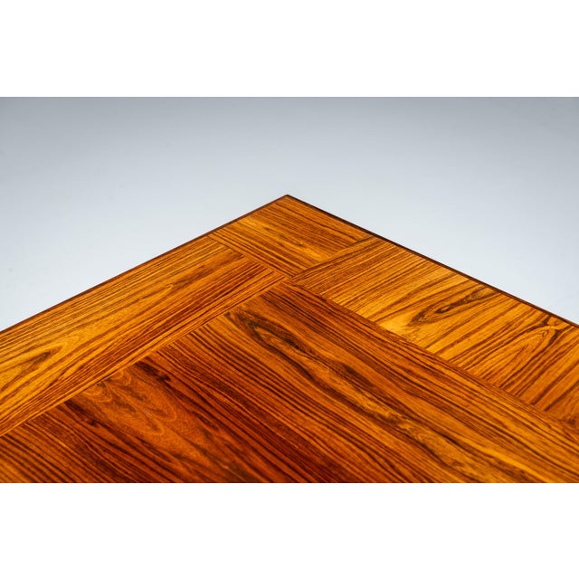 Brown Square Rosewood Coffee Table from HMB Möbler, 1960s For Sale - Image 8 of 14