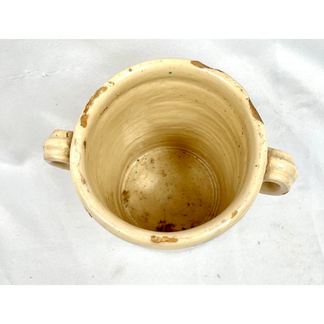 Antique Italian Handcrafted Ceramic Confit Pot For Sale In Dallas - Image 6 of 10