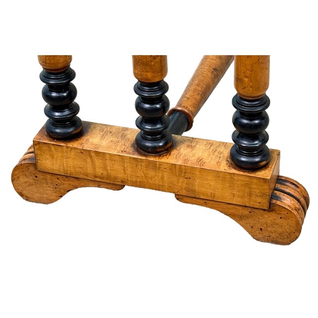 Early 18th Century Regency Birdseye Maple Occasional Tables, Set of 2 For Sale - Image 10 of 17