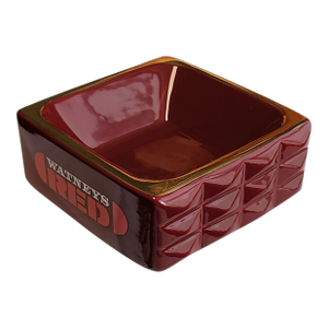 1970s MCM English Watney's Red Barrel Pub Ashtray Catchall