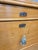 Antique Swedish Biedermeier Natural Pine Drop Front Desk With Drawers and Keys For Sale - Image 11 of 17