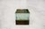 Solid glass paperweight cube. "Solidi" series Manufacturer: Fontana Arte 1980s This piece has an attribution mark, I am...