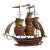 Vintage Metal Art Sailboat Sculpture For Sale