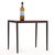 Iron and Leather Side Table in the Manner of Jean-Michel Frank, Contemporary For Sale In Philadelphia - Image 6 of 6