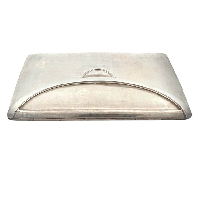 Late 20th Century Tiffany & Co Estate Rare Compact Mirror Sterling Silver 86 Grams For Sale - Image 15 of 18