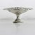 Vintage Art Deco Silverplate Pedestal Dish, Small Footed Pierced Tray For Sale - Image 4 of 9