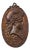 Bronze Plaque Allegory of Marianne For Sale