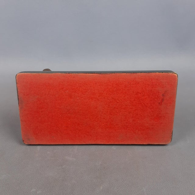 Vintage Cast Iron Horse Sculpture on Wooden Base, 1950s For Sale - Image 13 of 16