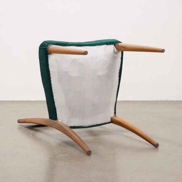 Vintage Italian Dining Chairs, 1950s, Set of 4 For Sale - Image 10 of 11
