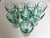 1980s Vintage Libbey Glass Goblets-"Spanish Green"-Set 8 For Sale - Image 5 of 7
