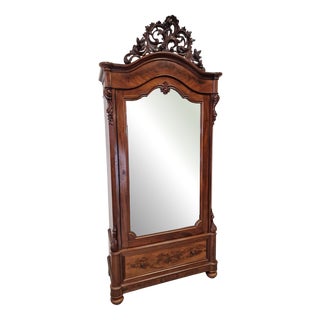 Antique Wardrobe in Mahogany For Sale