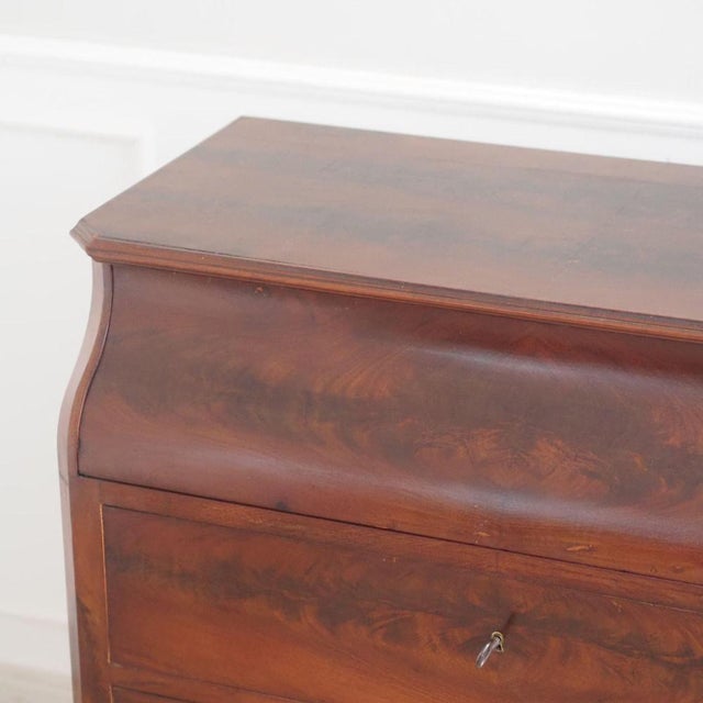 Louis Philippe Dressing Table with Mirror and Marble Top, 1850s For Sale - Image 9 of 18