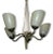 Brass Tulip Ceiling Lamp, 1950s For Sale - Image 6 of 6