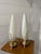 Vintage Rocket Desk Lamps by Leos Nikos for Zekov, Set of 2 For Sale - Image 3 of 5