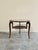 Brown Italian Round Coffee Table in the style of Paolo Buffa, 1950s For Sale - Image 8 of 8