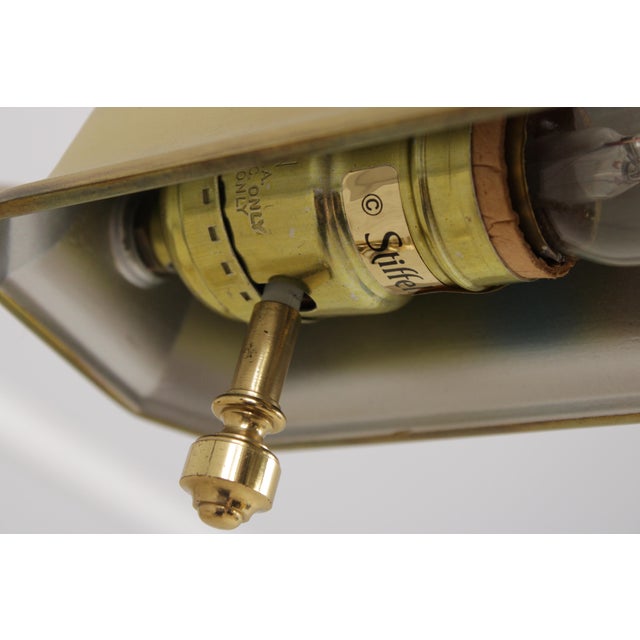 1980s Mid-Century Modern Adjustable Brass Floor Lamp For Sale - Image 11 of 13