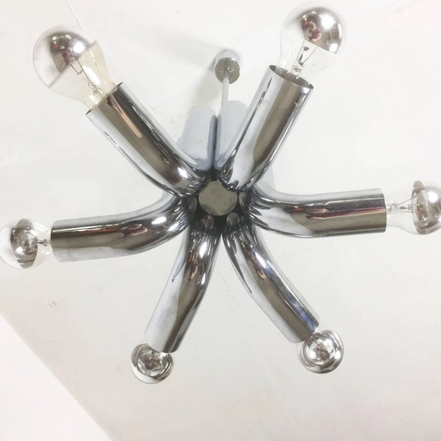 1960s Modernist German Sputnik Hanging Light from Cosack Lights, 1960s For Sale - Image 5 of 10