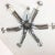 1960s Modernist German Sputnik Hanging Light from Cosack Lights, 1960s For Sale - Image 5 of 10