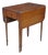 Vintage Imperial Sheraton Style Mahogany Drop Leaf Gateleg Pembroke Side Table For Sale