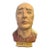 Antique Italian Impruneta Terracotta Statue of Giotto Di Bondone | Hand-Painted Sculpture | Florence, Circa 1880 For Sale