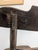 Brown Antique Half Spindle Plank Seat Chair 19th Century For Sale - Image 8 of 10