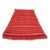 Vintage Moroccan Berber Kilim Rug in Burgundy, Pink and Orange Stripes 1960s For Sale